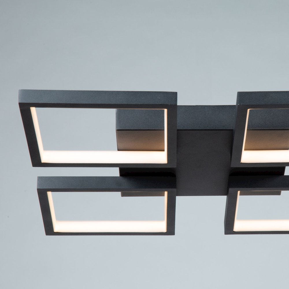 Graymar 24W LED Flush Mount Black. Picture 2