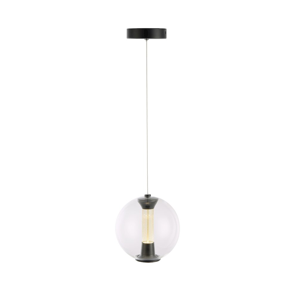 Arlo Collection 1Light Pendant Black. Picture 2