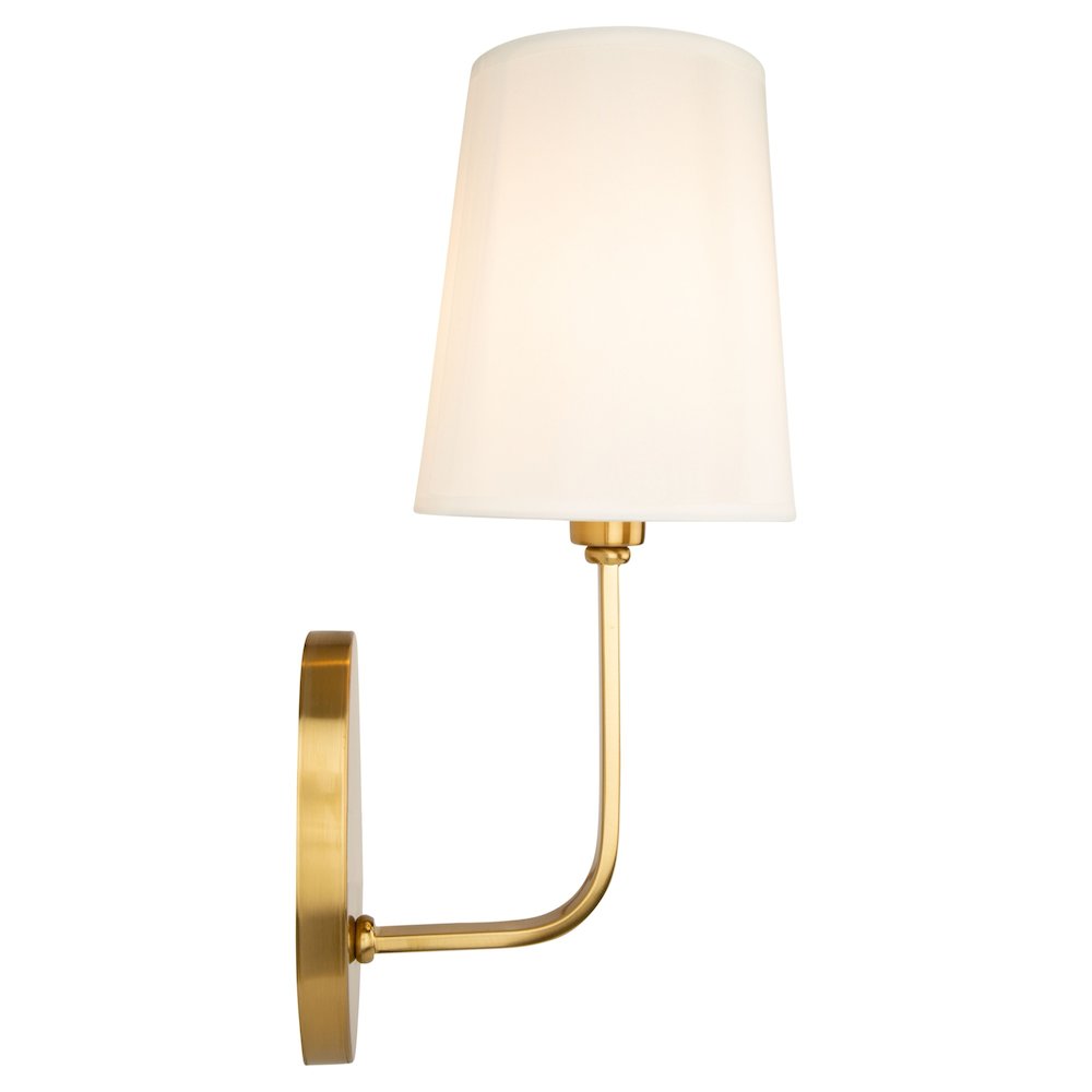Rhythm 1 Light Sconce Brushed Gold. Picture 3