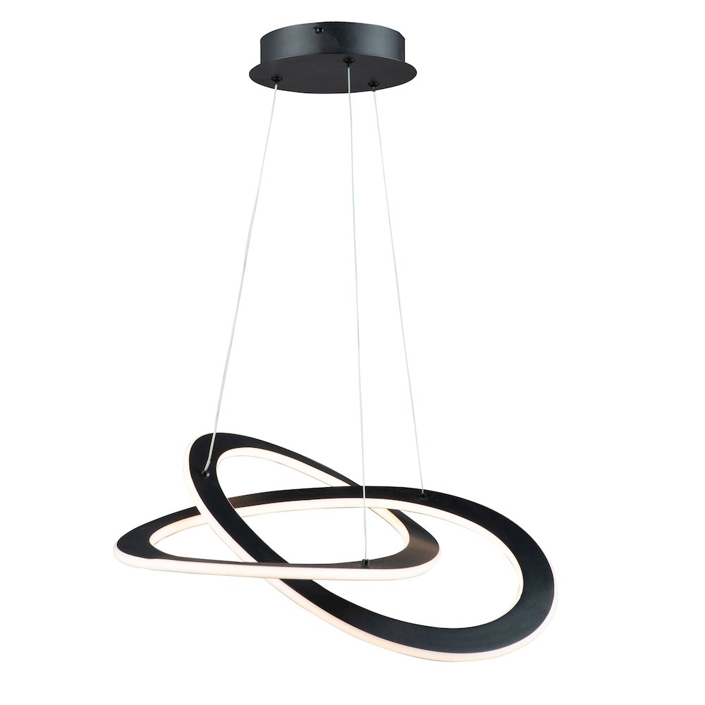Wave Small 30W LED Chandelier. Picture 1