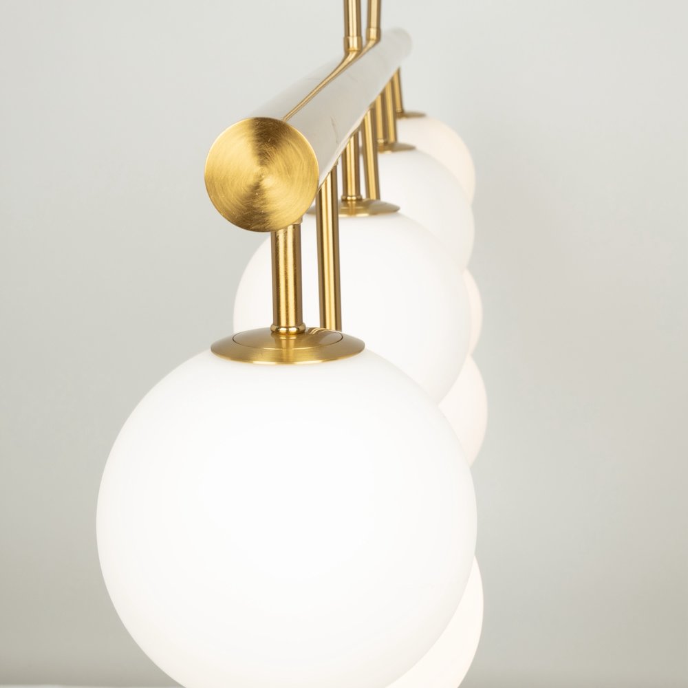 Aurelia Collection 7Light Island/Pool Table Brass. Picture 5