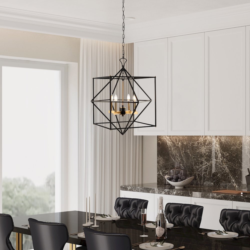 Roxton 4Light Chandelier. Picture 10
