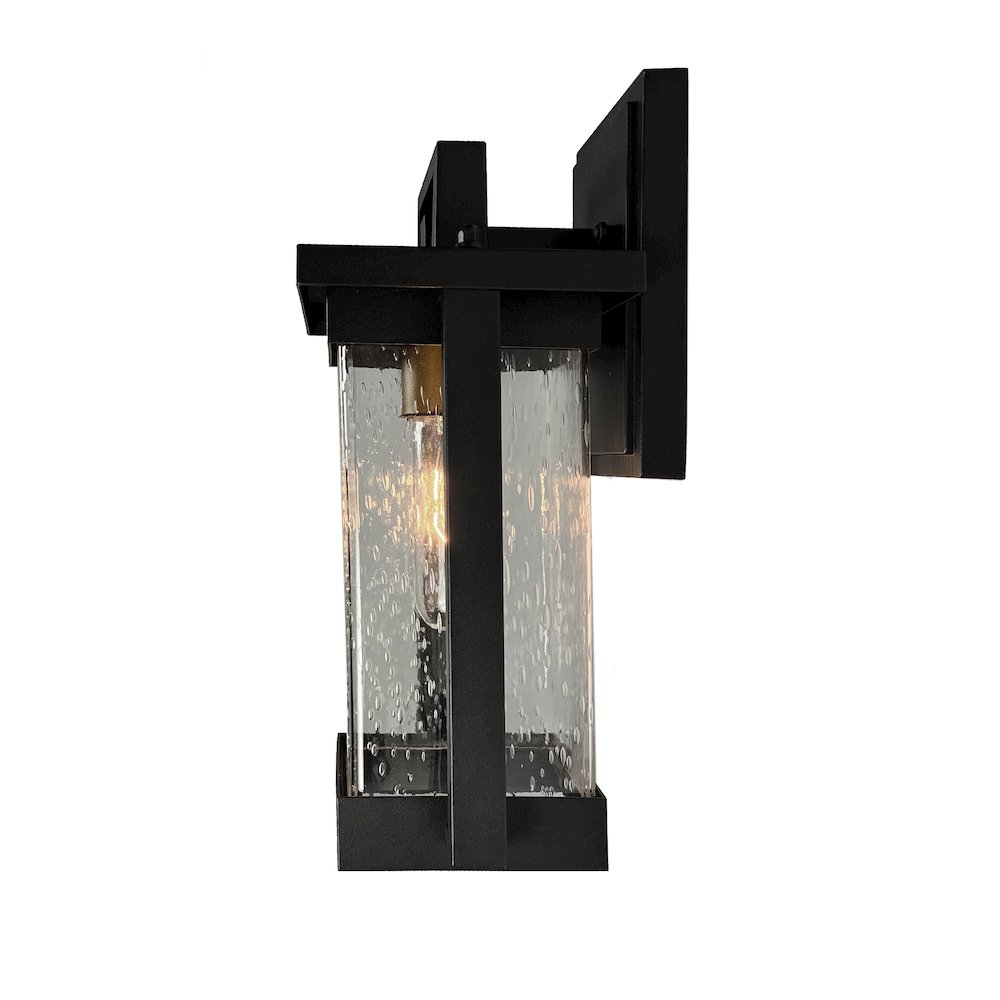 Port Charlotte Outdoor Wall Sconce Matte Black. Picture 4