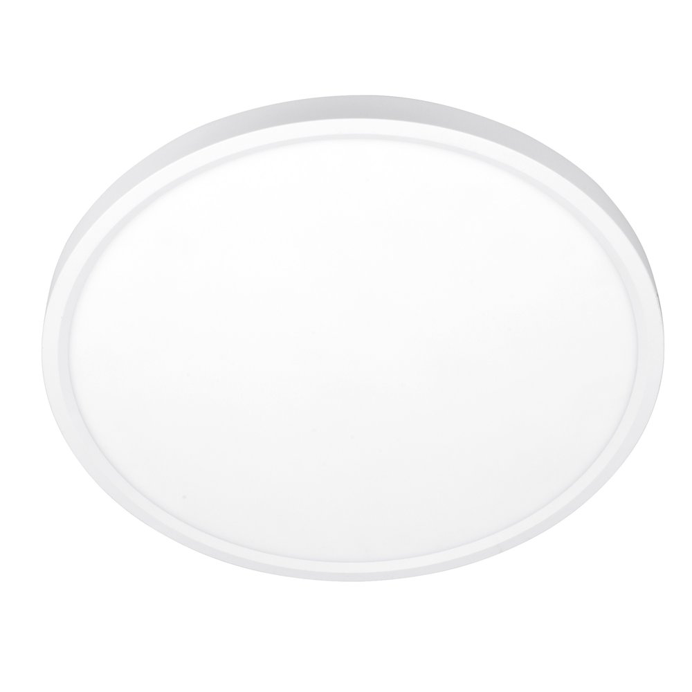 LED Flushmounts Collection 1Light Flush Mount, White. Picture 2