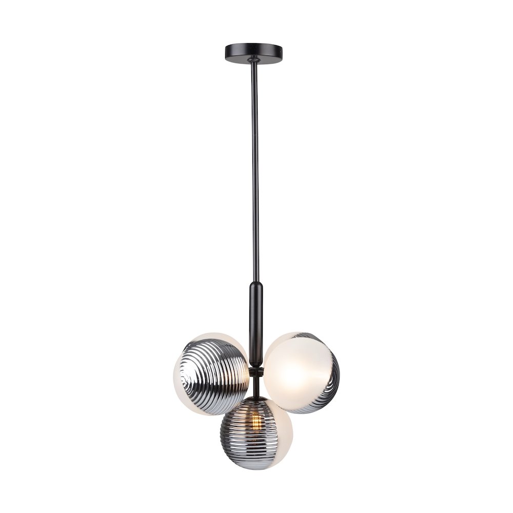 Bolla Collection 5Light Pendant Black. Picture 3
