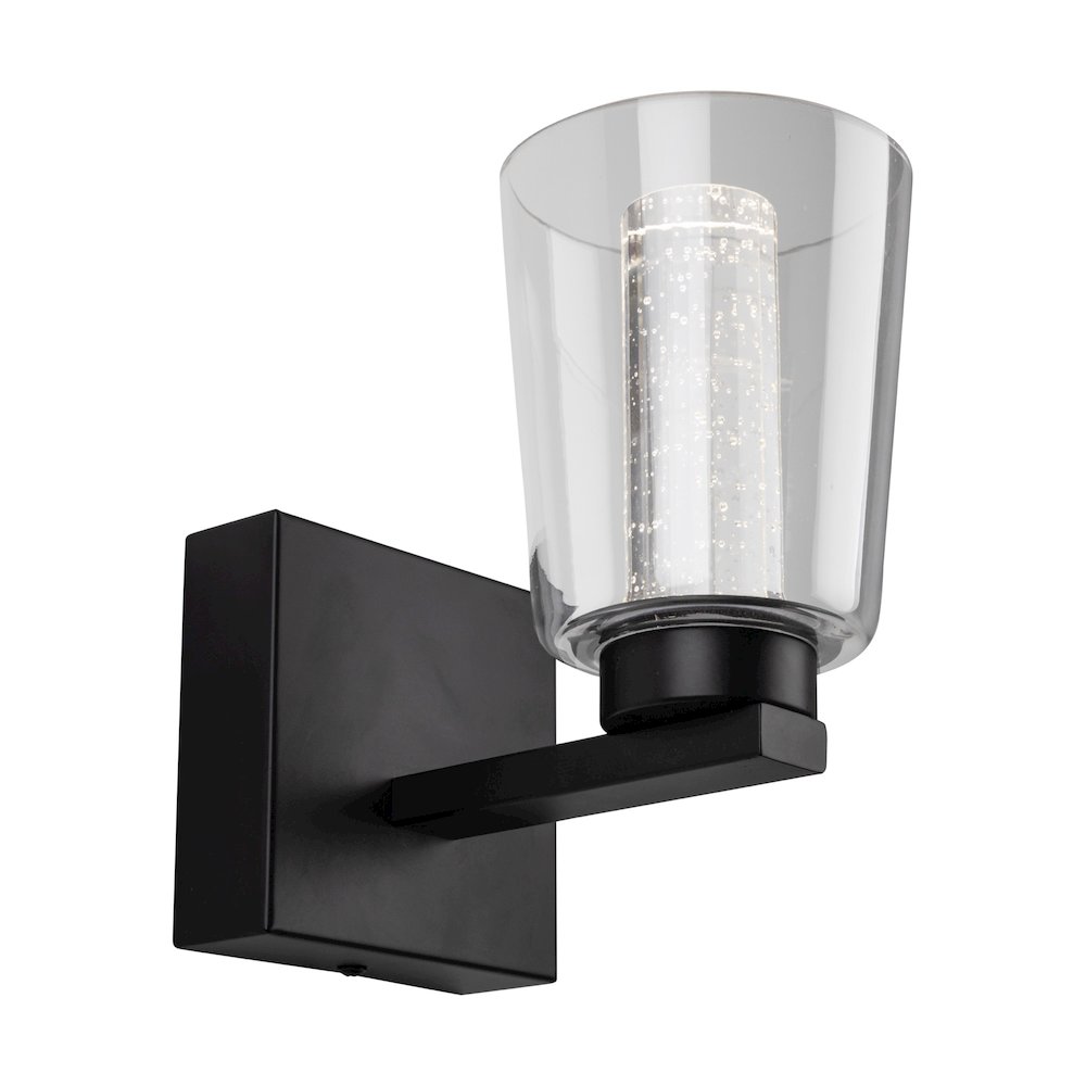 Dalton Collection 1Light Bathroom Black. Picture 4
