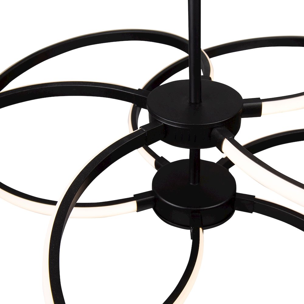 Equinox 40W LED Pendant Black. Picture 5