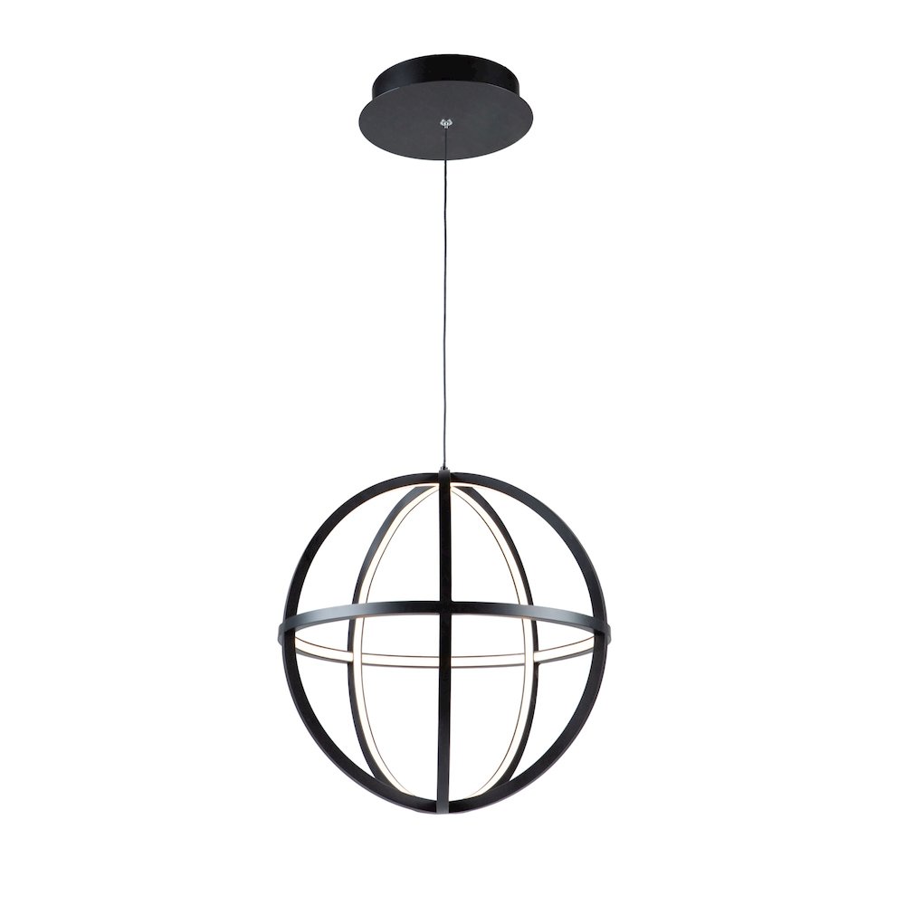 Celestial Small 35W LED Orb Chandelier. Picture 1
