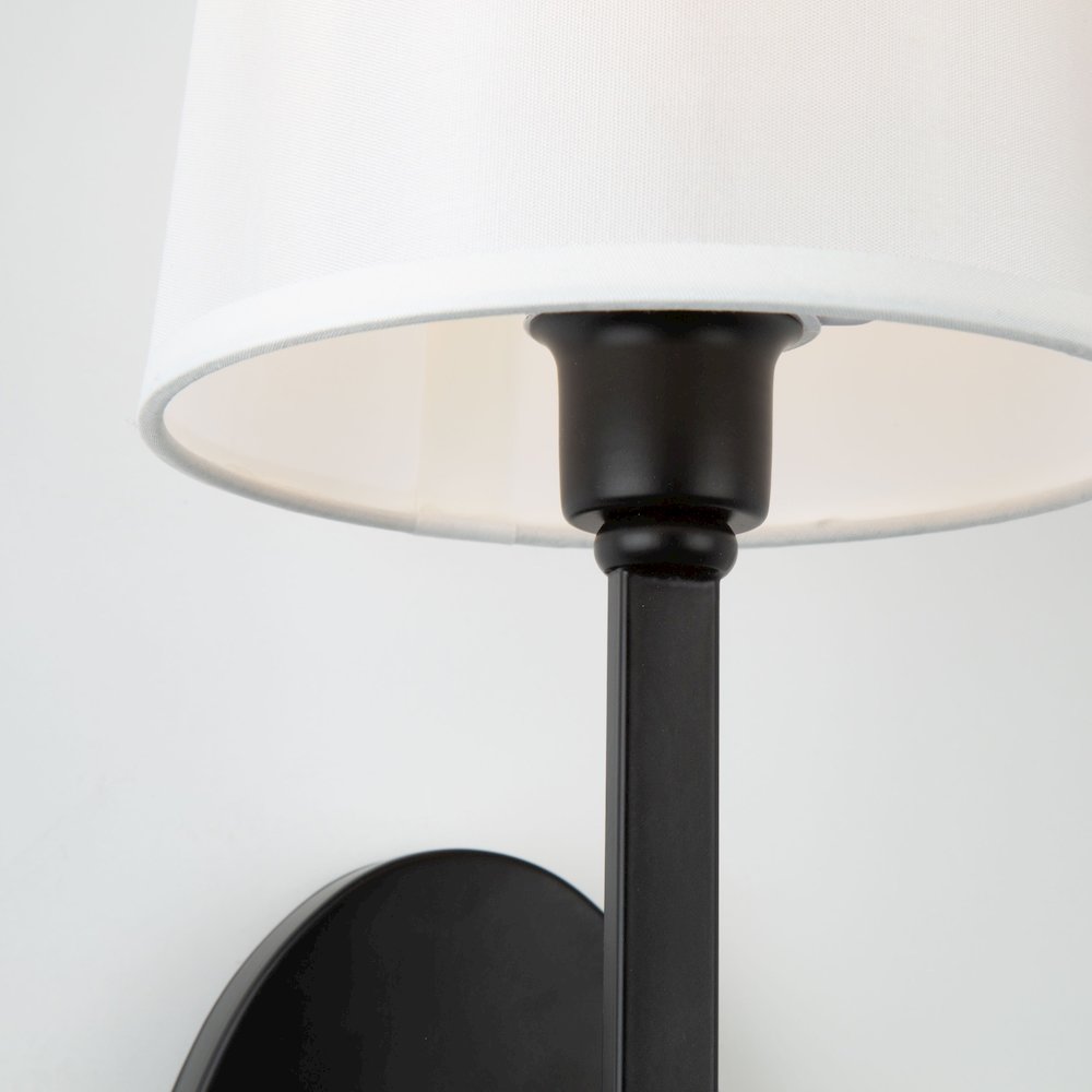 Rhythm 1 Light Sconce Black. Picture 4