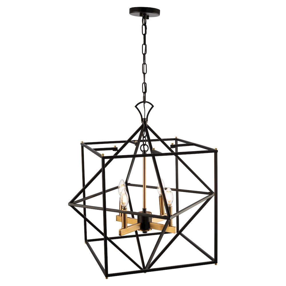 Roxton 4Light Chandelier. Picture 5
