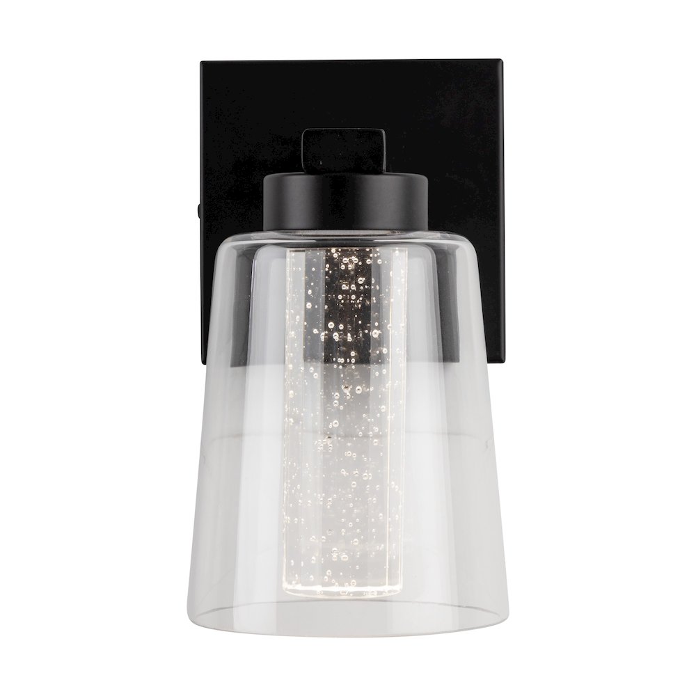 Dalton Collection 1Light Bathroom Black. Picture 6