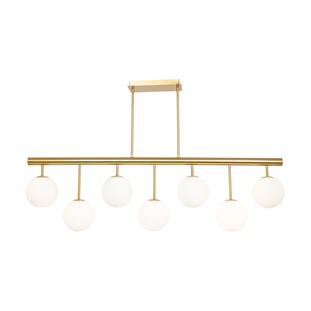 Aurelia Collection 7Light Island/Pool Table Brass. Picture 4