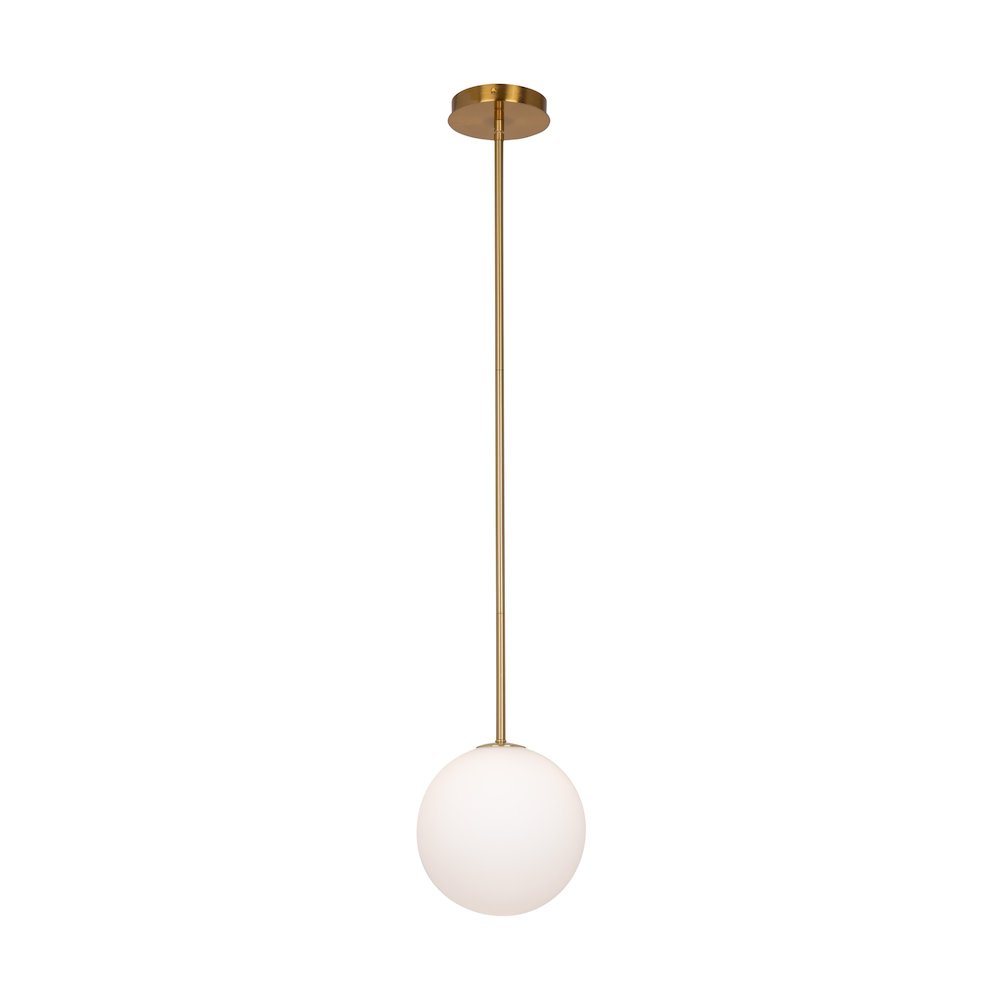 Aurelia Collection 1Light Pendant Brass. Picture 1
