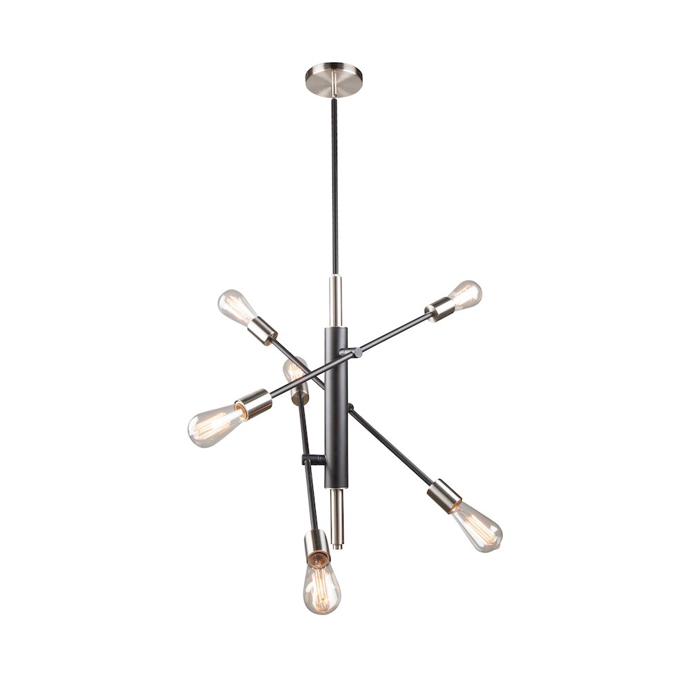 Truro 6 Light Pendant. Picture 1