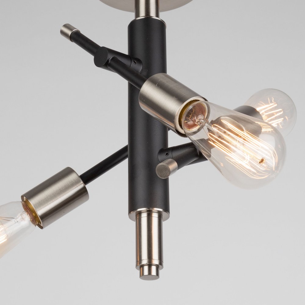 Truro 3 Light SemiFlush Mount. Picture 4