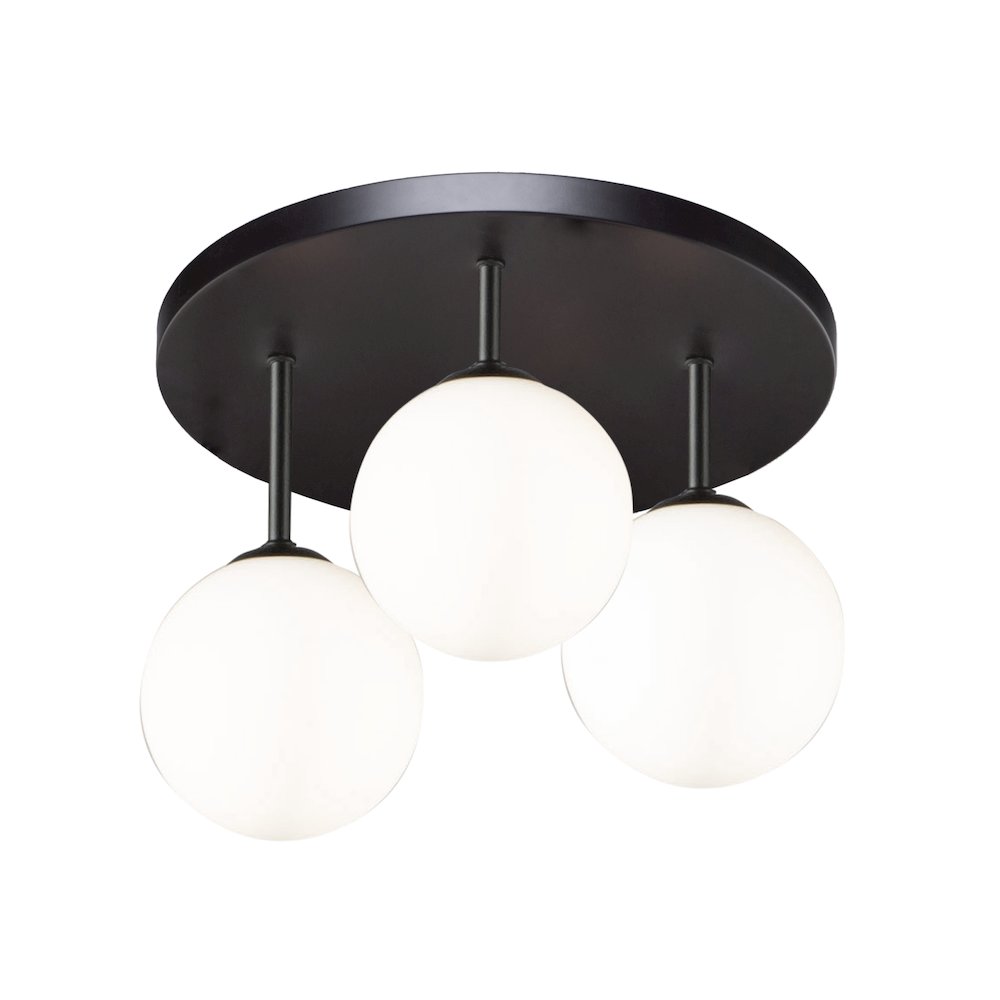 Comet 3  Light Semi Flushmount. Picture 1