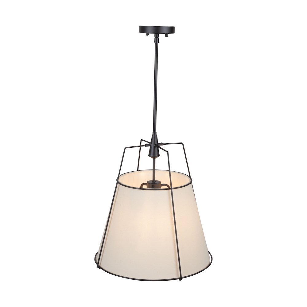 Pullman Collection 3Light Pendant Black. Picture 5