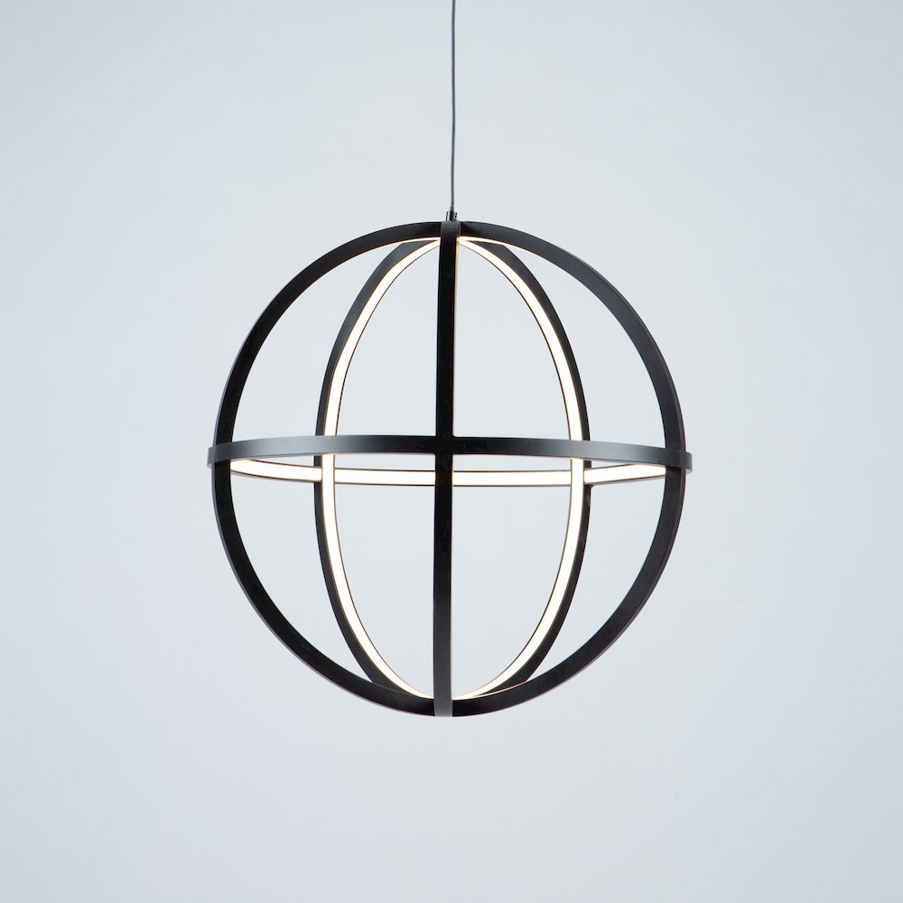 Celestial Small 35W LED Orb Chandelier. Picture 2