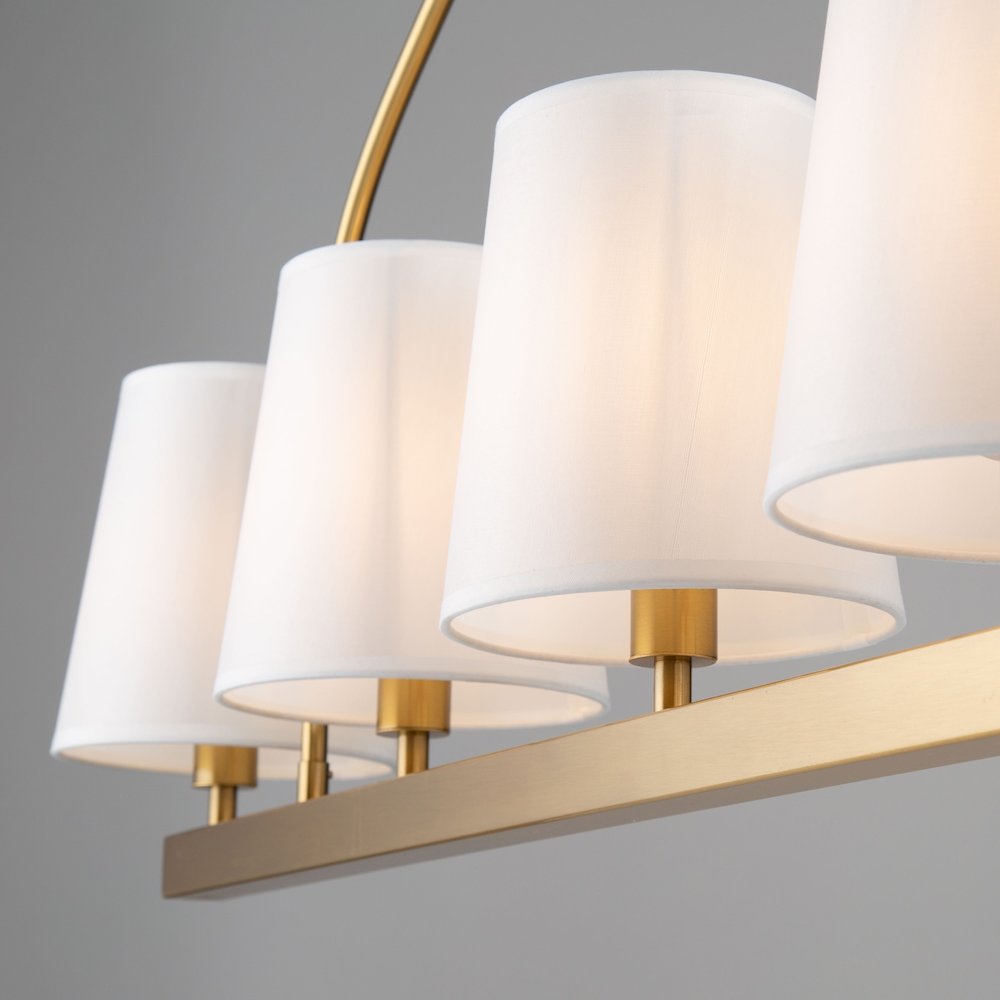 Rhythm 5 Light Island Brushed Gold. Picture 5