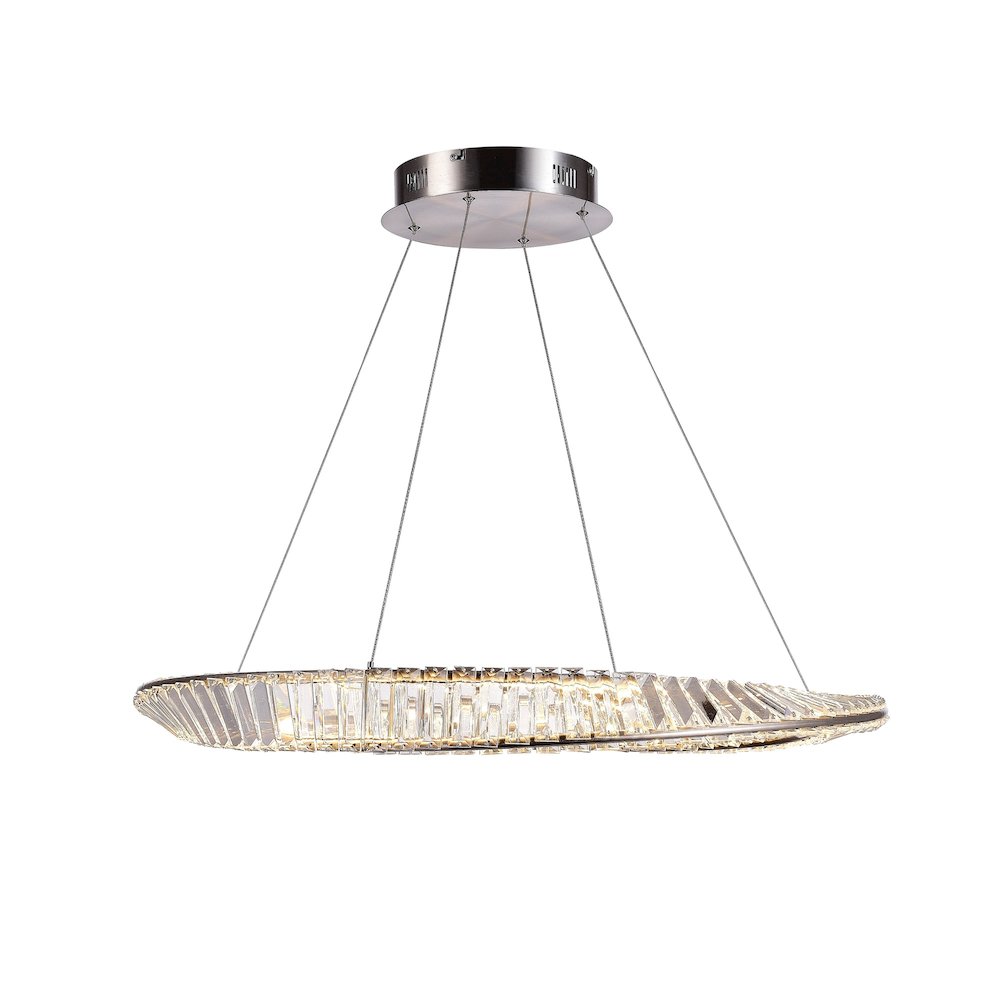 Stella 50W LED Pendant Satin Nickel. Picture 2