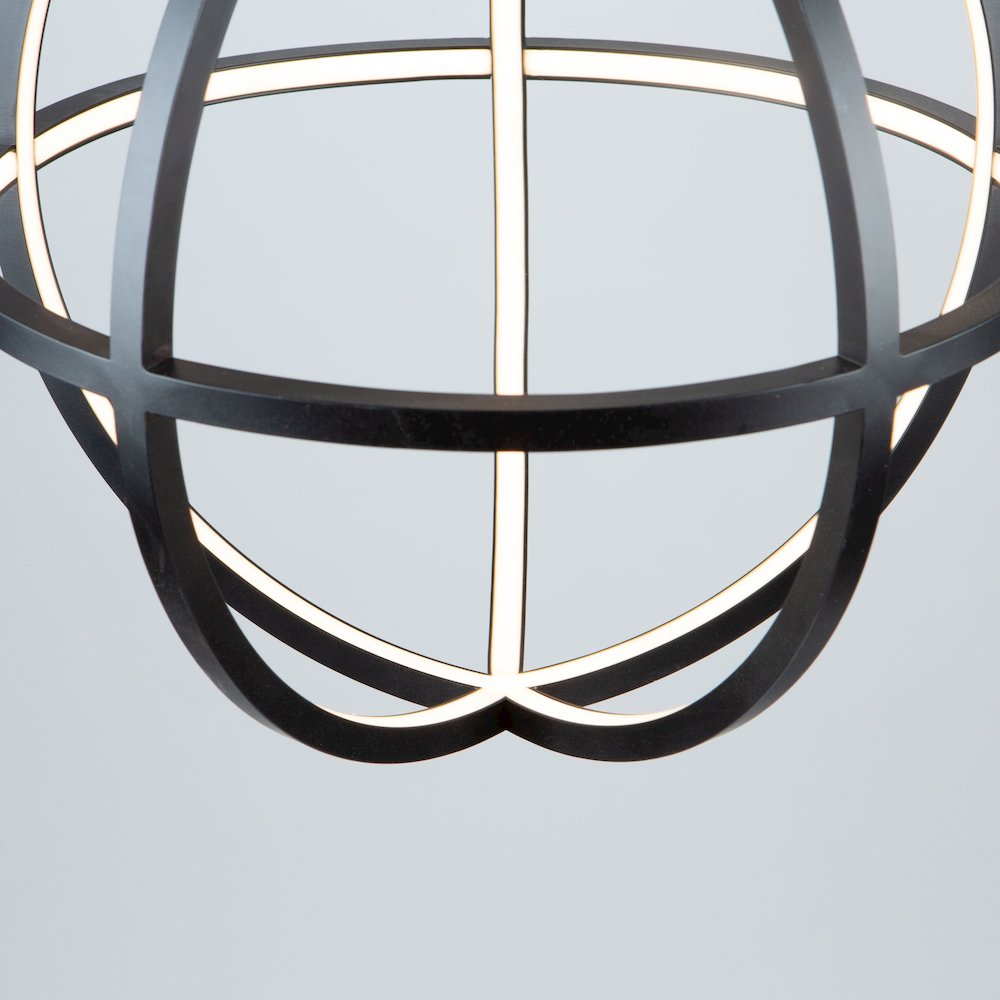 Celestial Small 35W LED Orb Chandelier. Picture 4