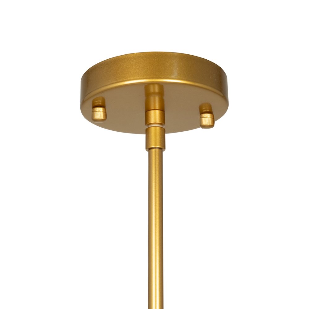 Pullman Collection 3Light Pendant Brass. Picture 6