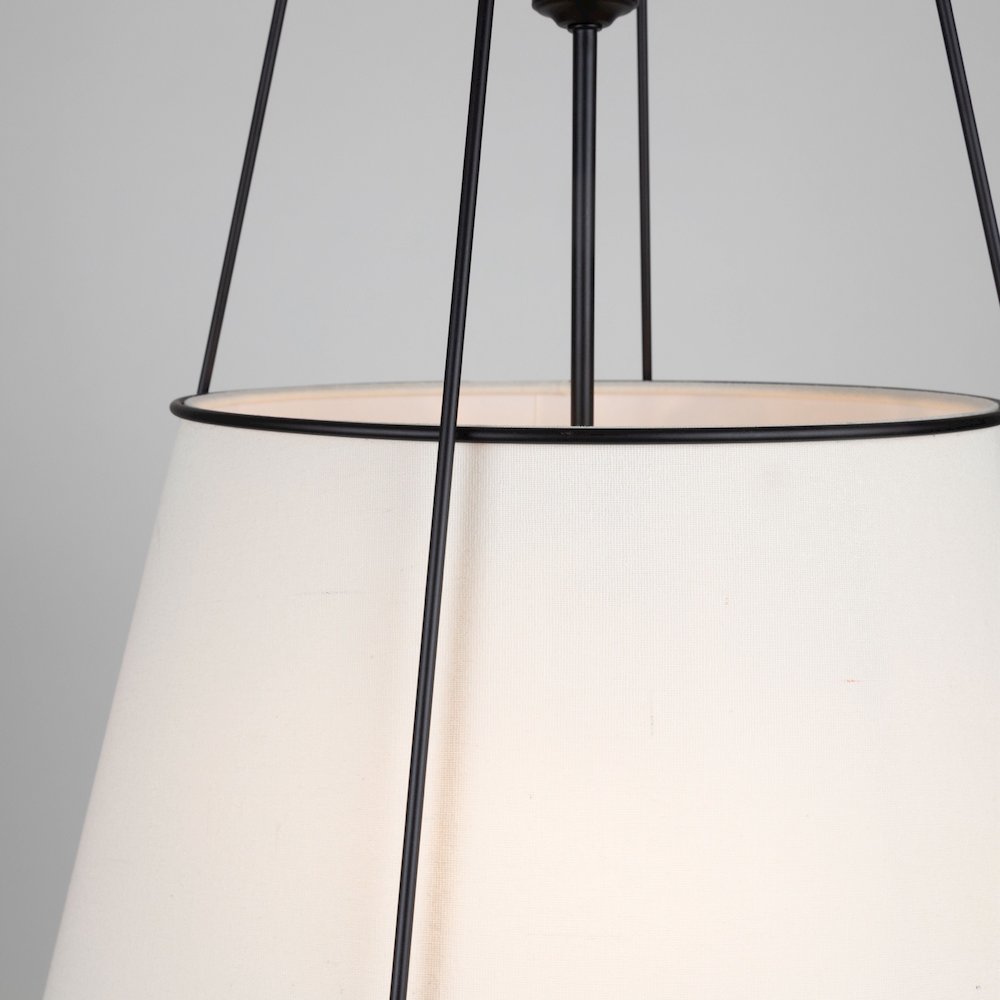 Pullman Collection 4Light Pendant Black. Picture 7