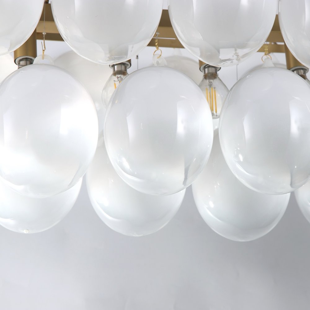 Globo Collection 8Light Island/Pool Table Brass. Picture 5