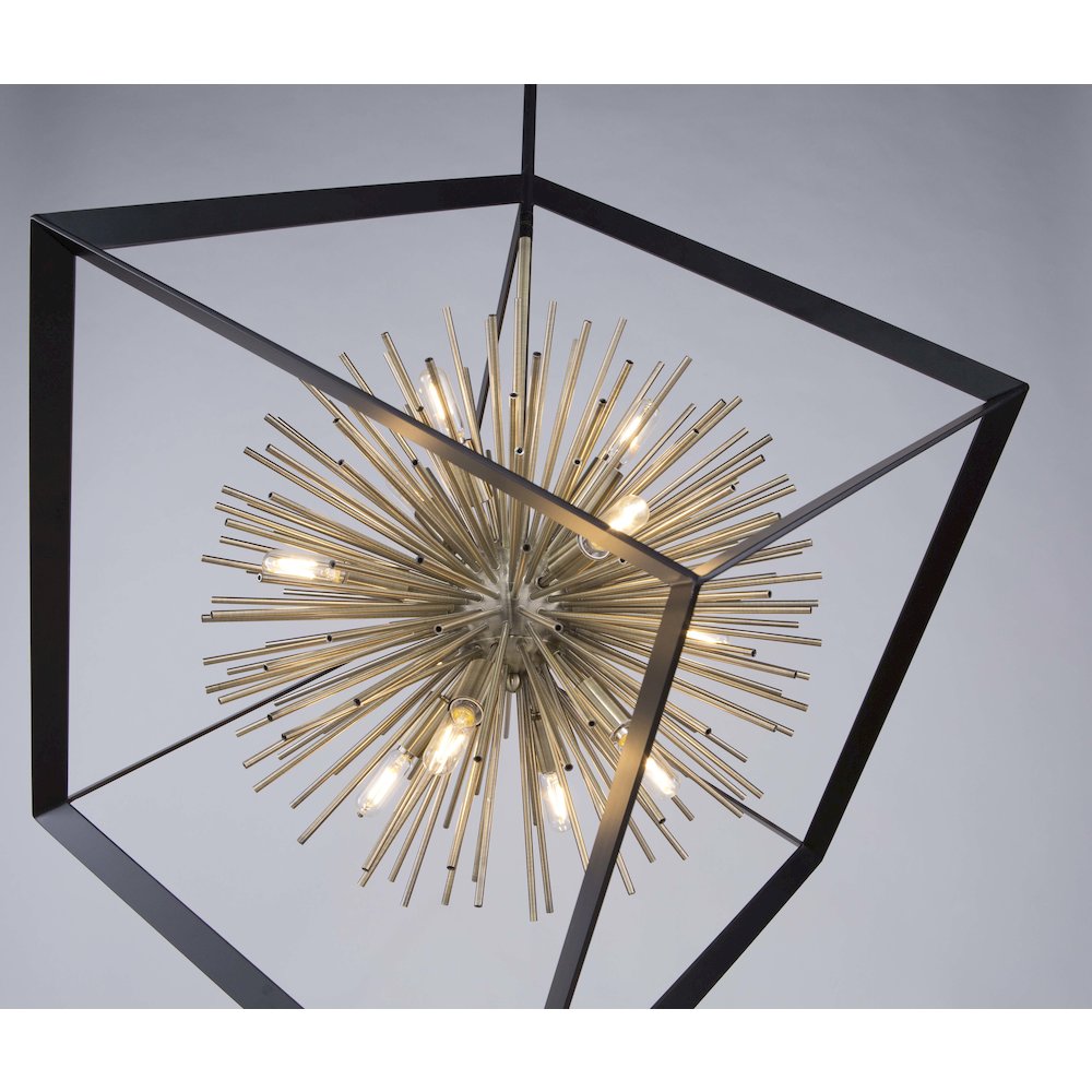 Sunburst  12Light Chandelier. Picture 2