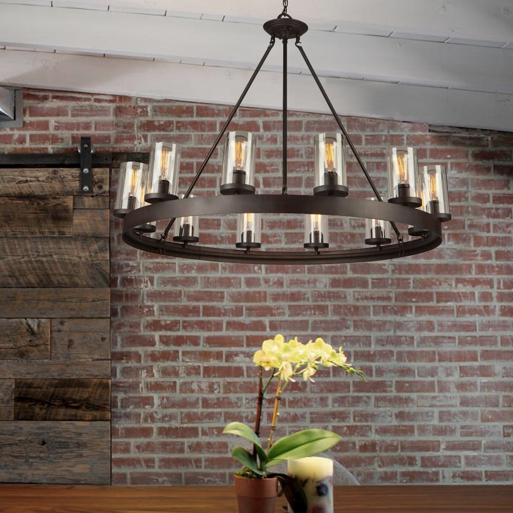 Menlo Park 12Light Chandelier. Picture 3