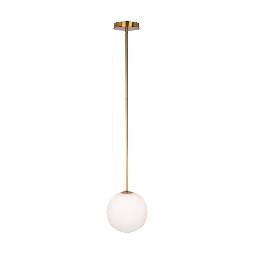 Aurelia Collection 1Light Pendant Brass. Picture 2
