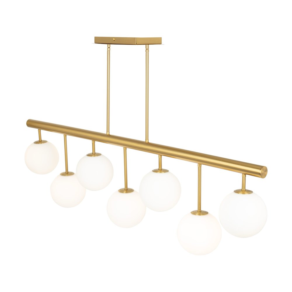 Aurelia Collection 7Light Island/Pool Table Brass. Picture 2