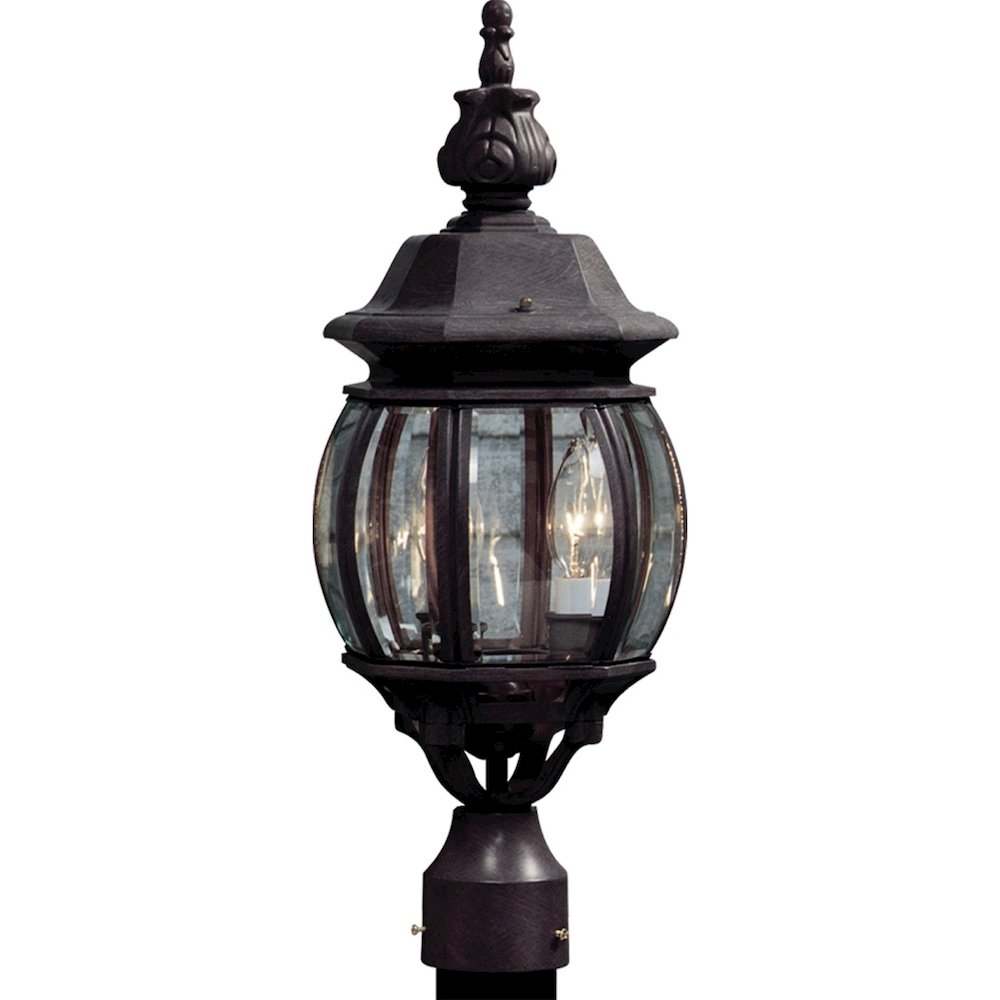Classico 3Light Post Lighting Lantern. Picture 1
