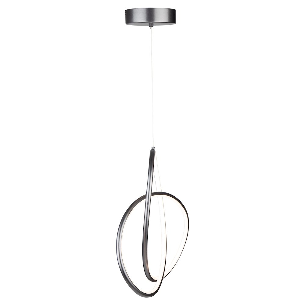 Orion 24W LED Pendant Grey. Picture 4