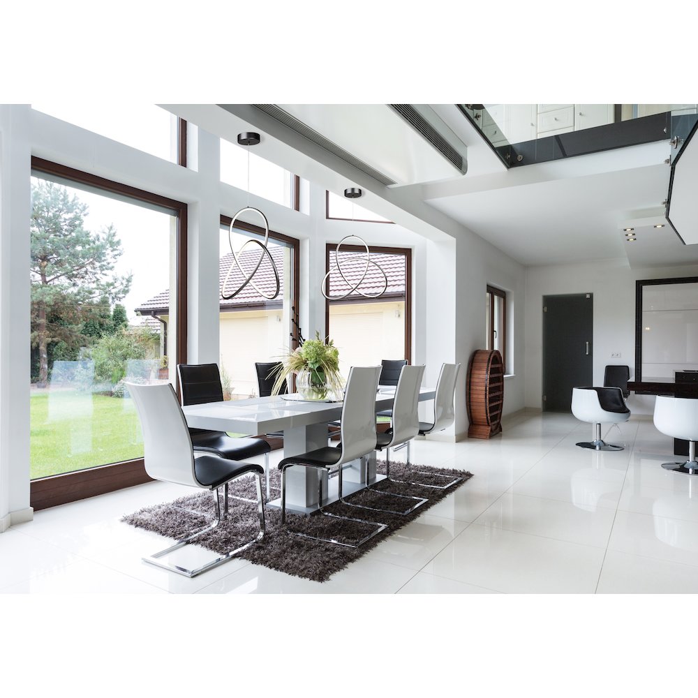Orion 30W LED Pendant Grey. Picture 7