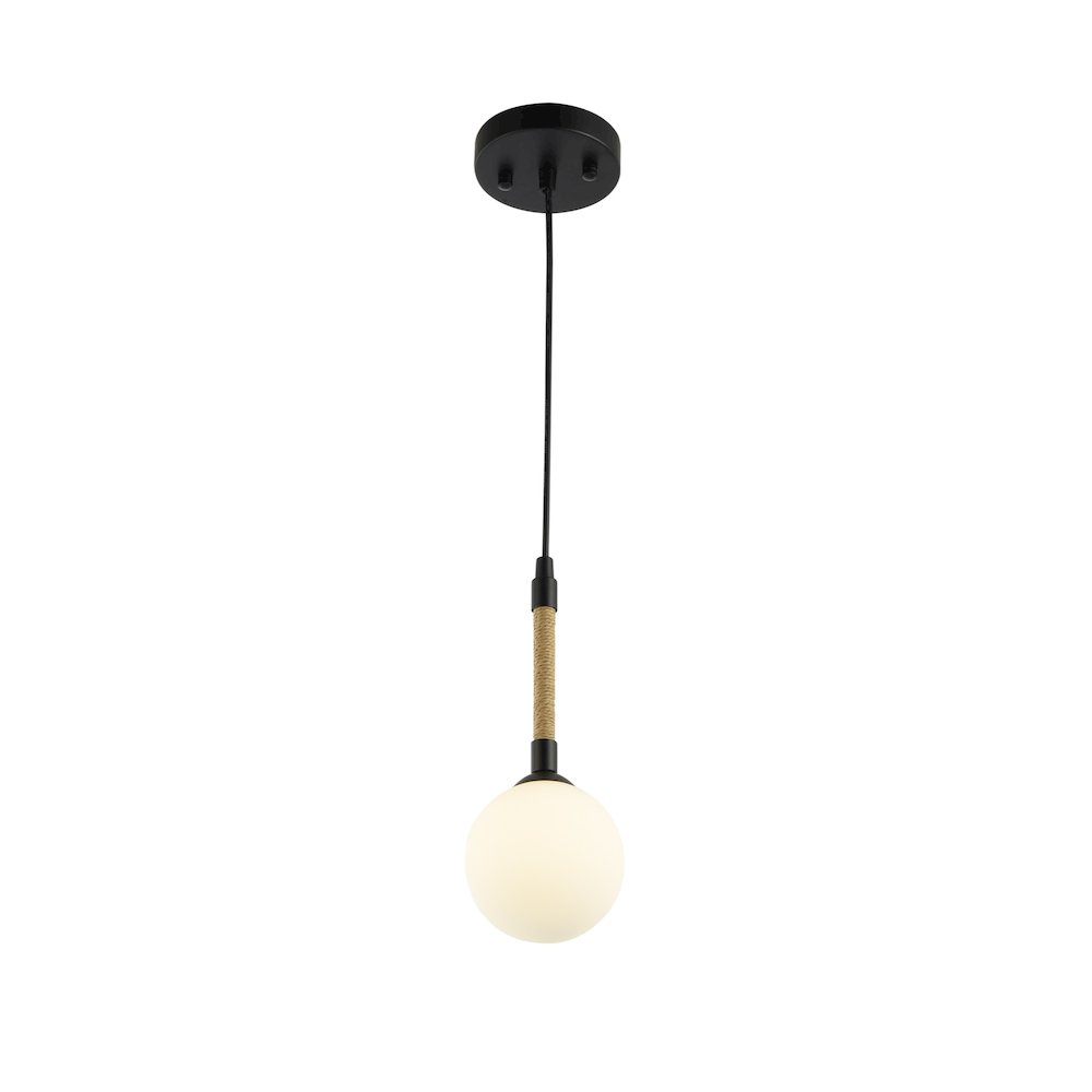 Capilano Collection 1Light Pendant Black. Picture 5
