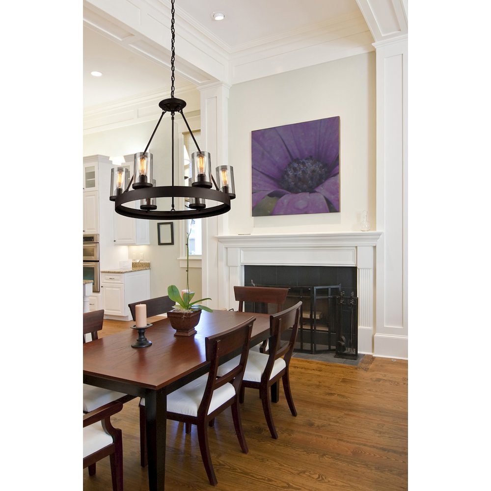 Menlo Park 6Light Chandelier. Picture 6