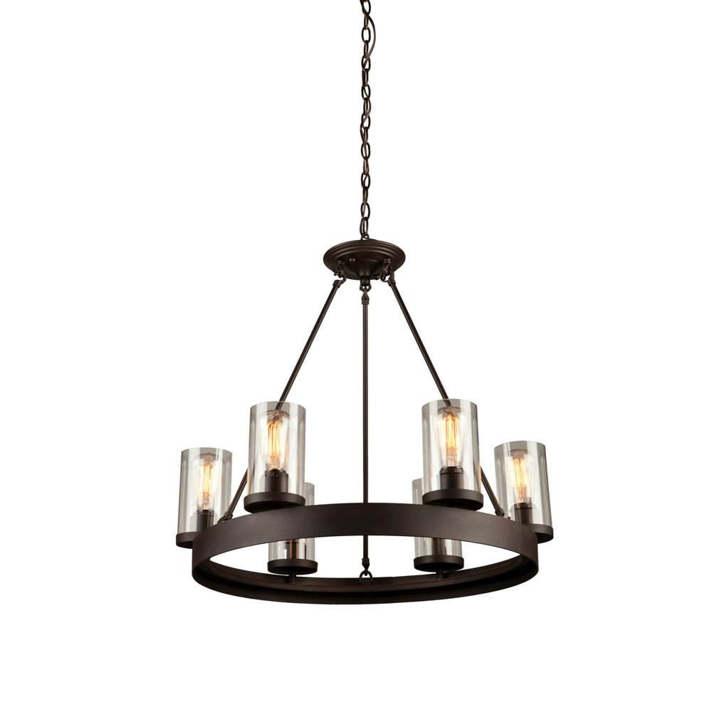 Menlo Park 6Light Chandelier. Picture 1