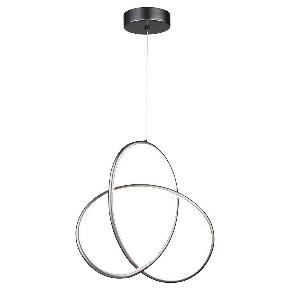 Orion 24W LED Pendant Grey. Picture 1