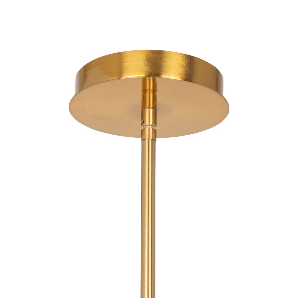 Aurelia Collection 1Light Pendant Brass. Picture 3