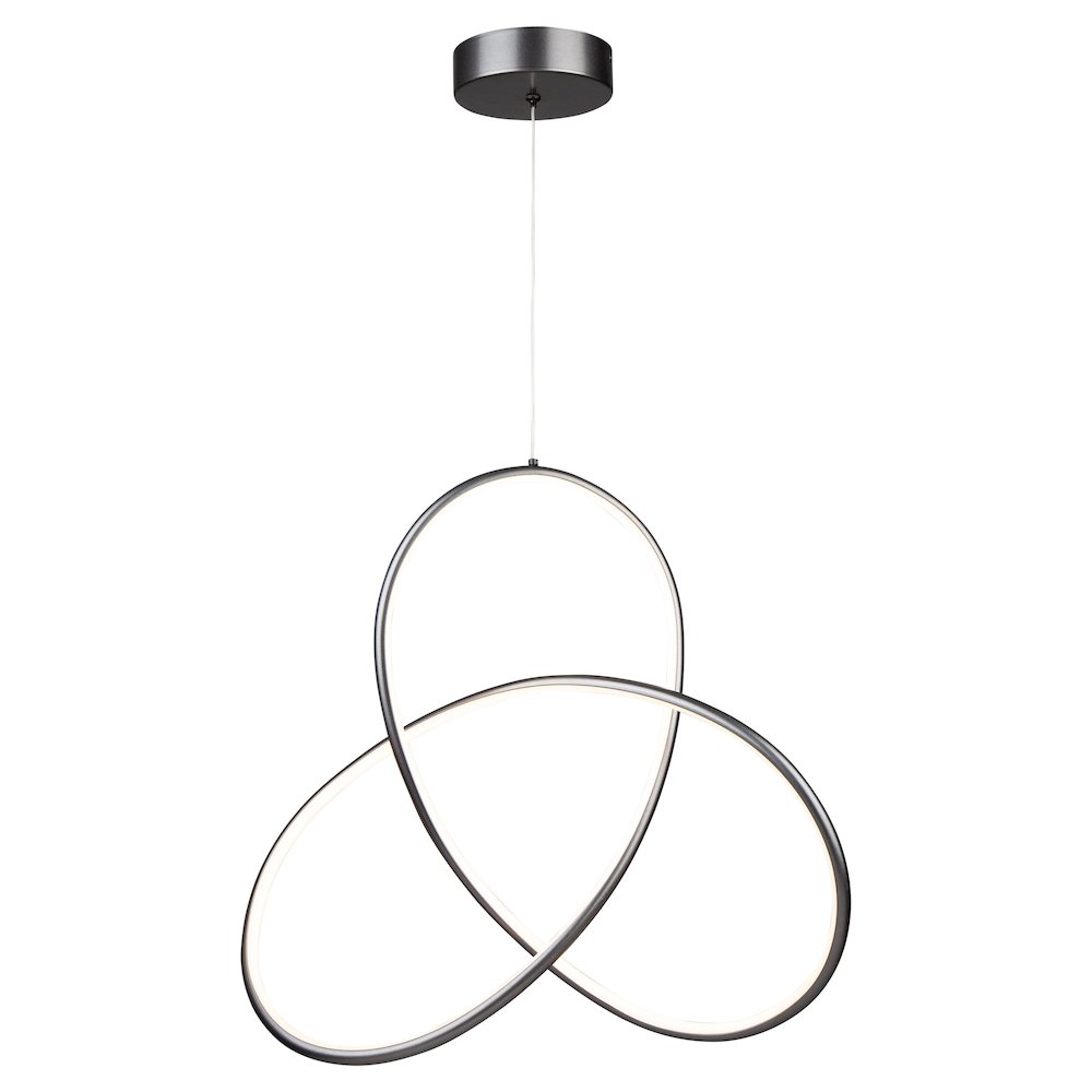 Orion 30W LED Pendant Grey. Picture 1