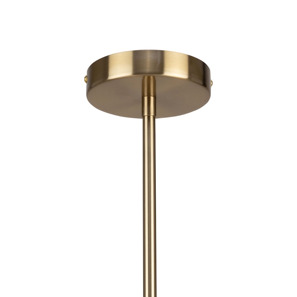 Bronte Collection 9Light Chandelier Brass. Picture 5