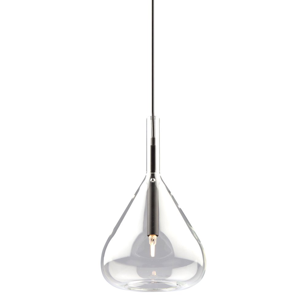 Conic 3 Light Pendant Black. Picture 4