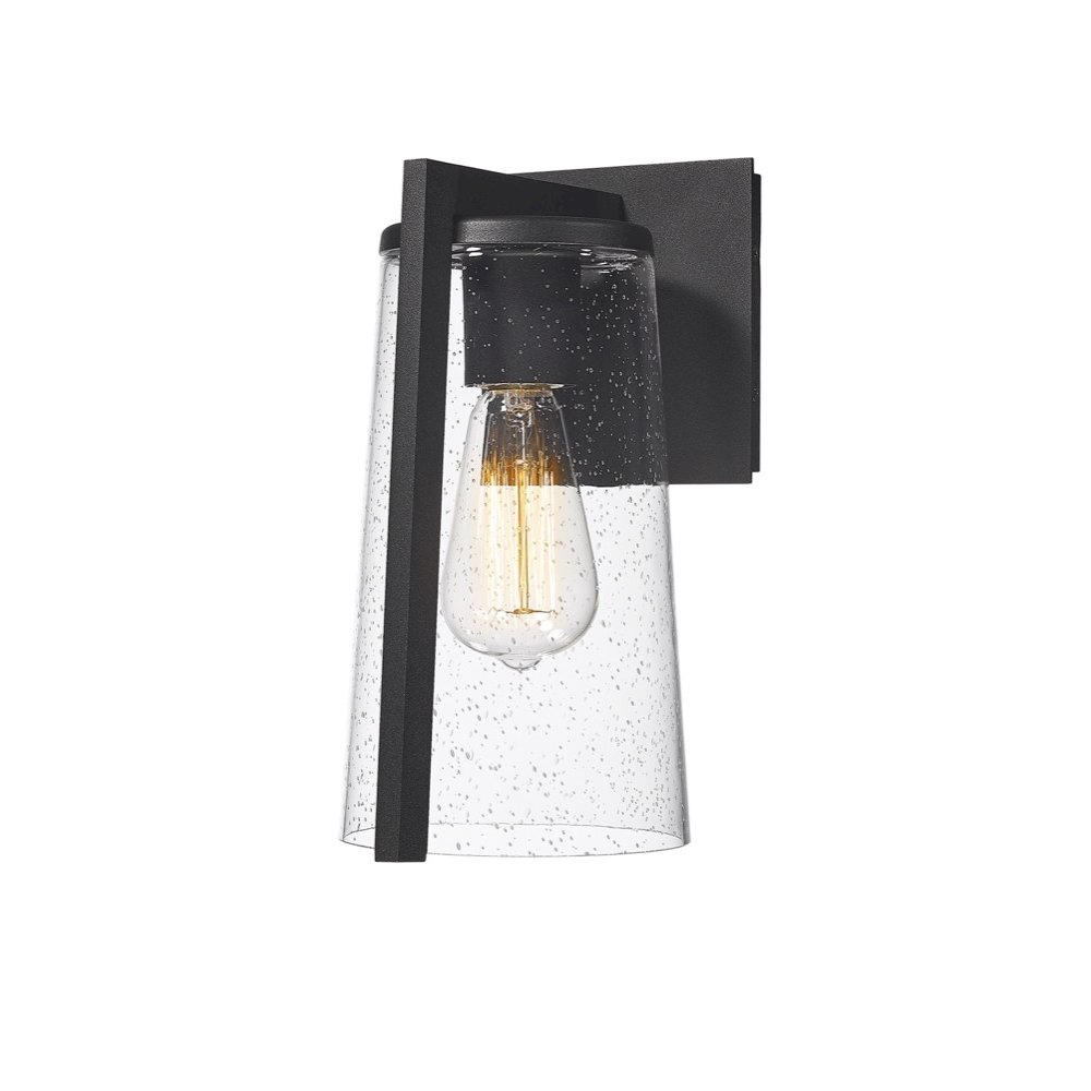Portofino Collection Outdoor Wall Sconce, Black. Picture 2