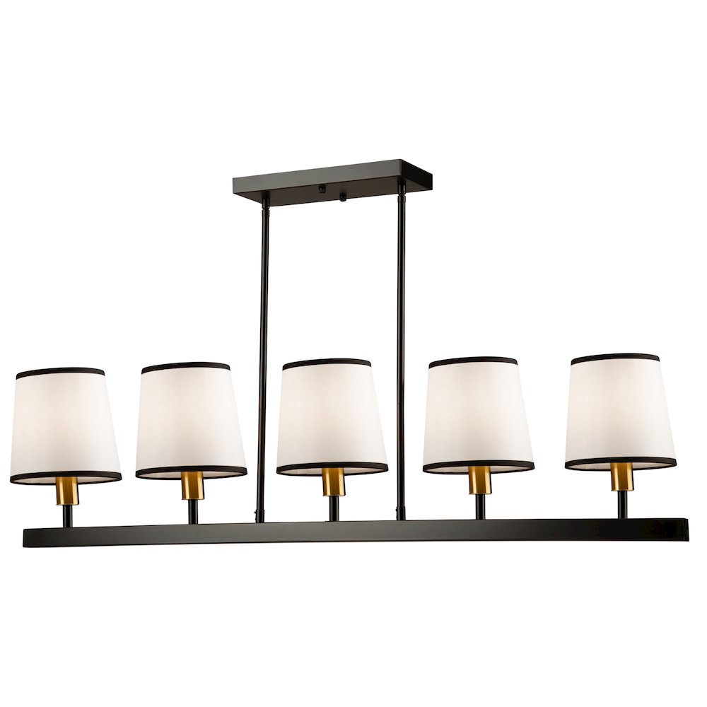 Coco 5 Light Island Black and Gold. Picture 2