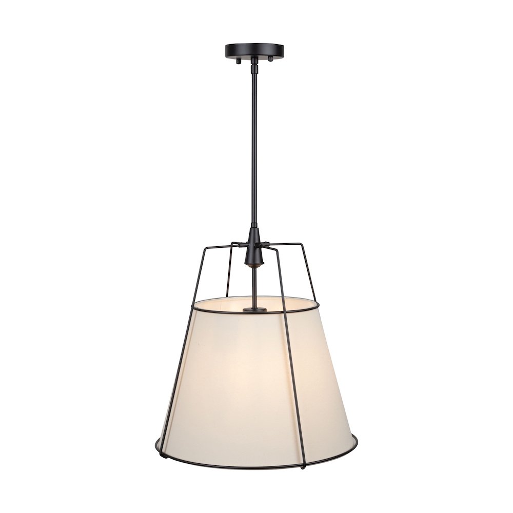 Pullman Collection 3Light Pendant Black. Picture 4