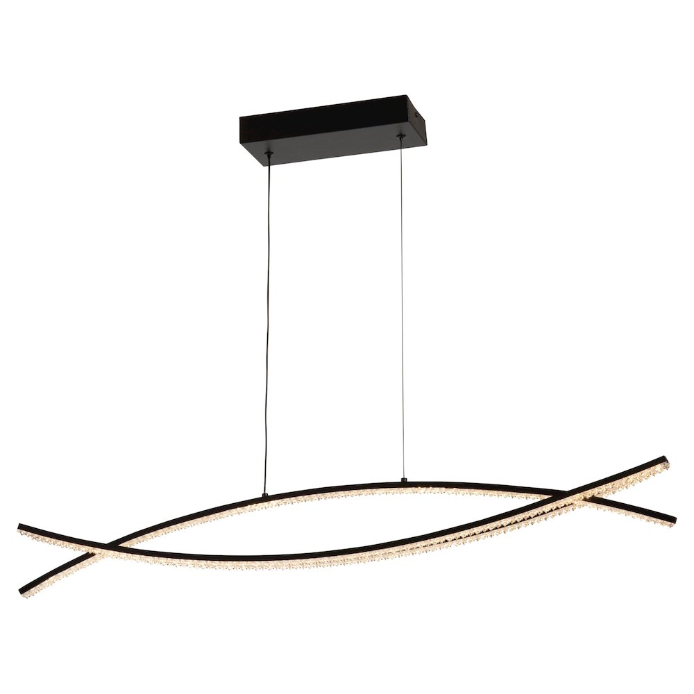 Nova 30W LED Island Black. Picture 1
