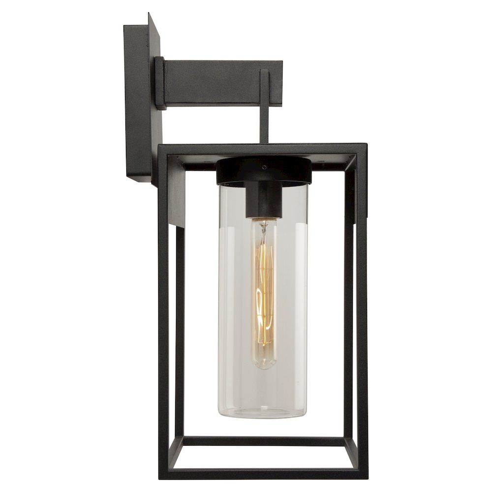 Weybridge 1 Light Outdoor Wall Light Black. Picture 3