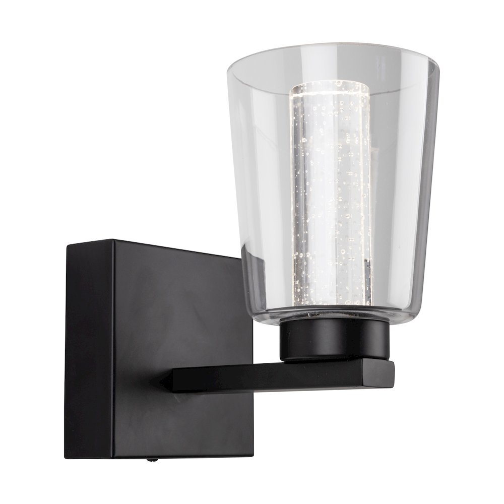 Dalton Collection 1Light Bathroom Black. Picture 3