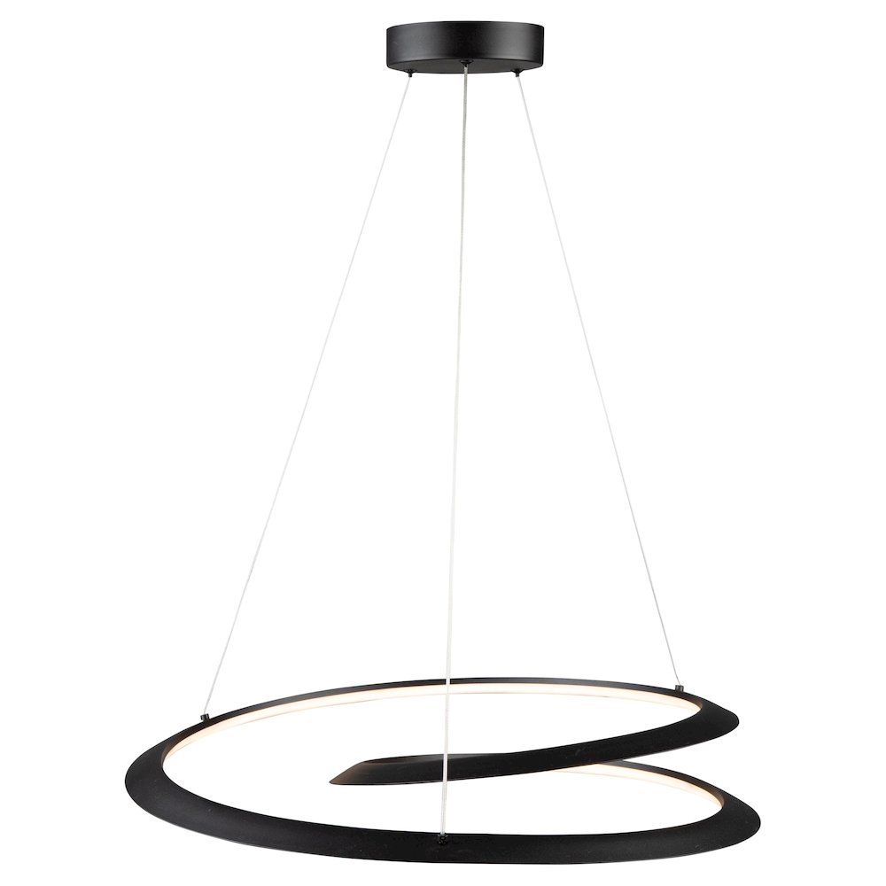 Ara 30W LED Pendant Black. Picture 1